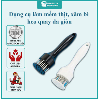 Dụng cụ làm mềm thịt, xăm bì heo quay da giòn - châm thịt heo bò tiện lợi #A221