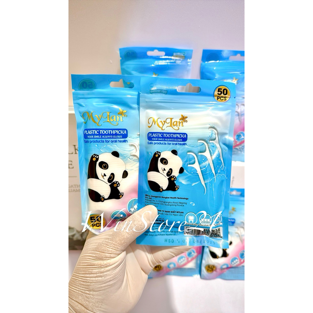 SET 5 TÚI - 250 TĂM CHỈ NHA KHOA CAO CẤP MYLAN
