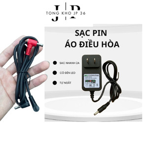 Sạc  chân tròn + Dây kết nối áo điều hòa bọc dù 2025 lõi đồng + hỗ trợ sạc nhanh