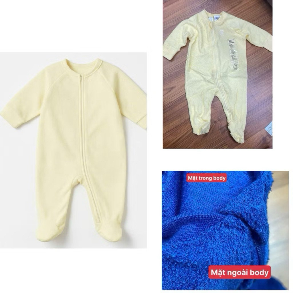 Body liền tất cho bé sơ sinh xuất dư xịn L041 L036 | body dài tay cho bé 0-36 tháng | 3-17kg | quà tặng baby cao cấp