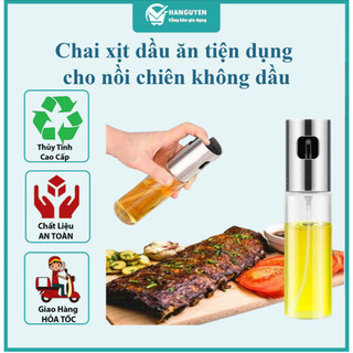 Chai xịt dầu ăn tiện dụng cho nồi chiên không dầu - bình xịt dầu cầm tay BBQ #A128