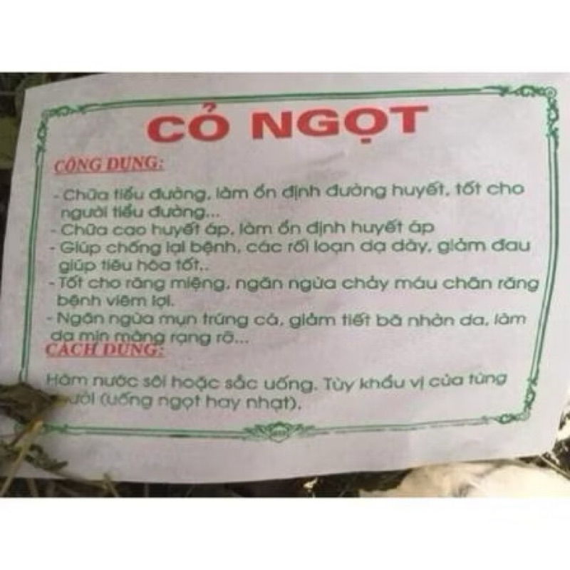 (250gr ) Trà cỏ ngọt