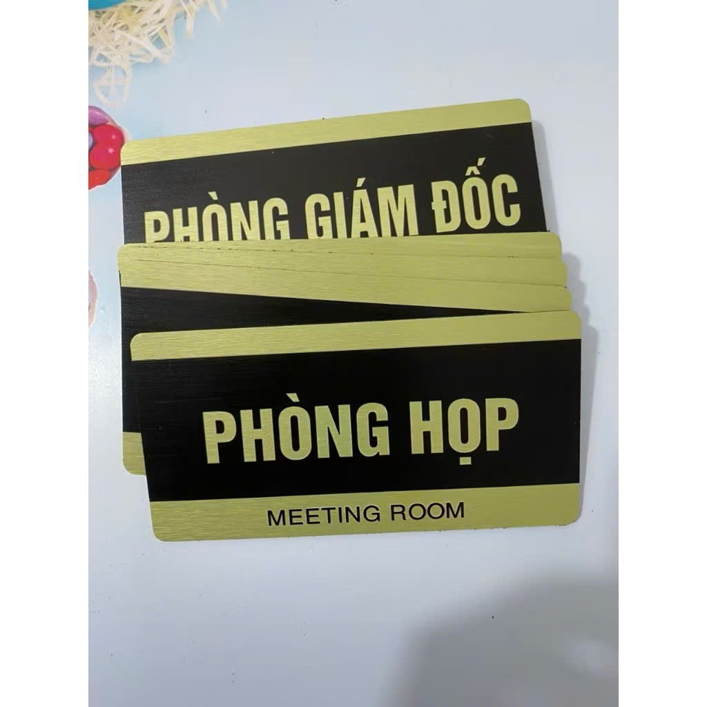Biển Phòng Ban  , Bảng Tên Phòng, THEO YÊU CẦU