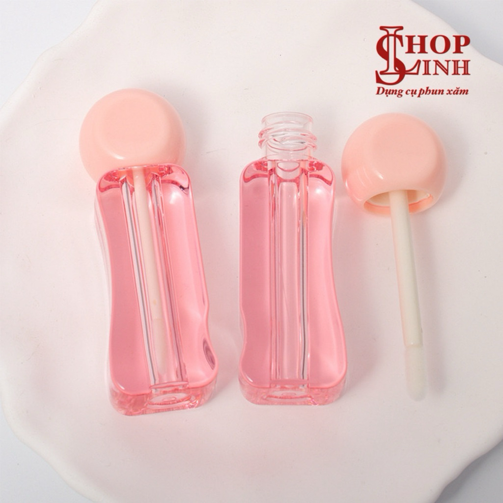 (5cái) Lọ đựng son rỗng 3ml Mẫu 1, Vỏ đựng son handmake, Hộp đựng son ...