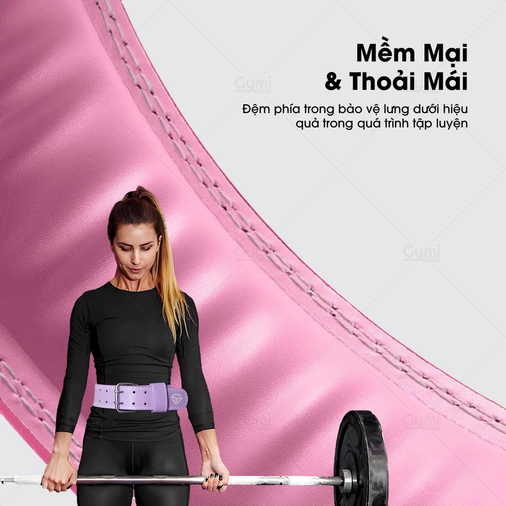 Đai Lưng Da Valeo Có Màu Đệm Mềm - Luyện Tập Thể Hình, Thể Thao - Hỗ Trợ Squat, Tập Tạ - DL-ValeoDemMau