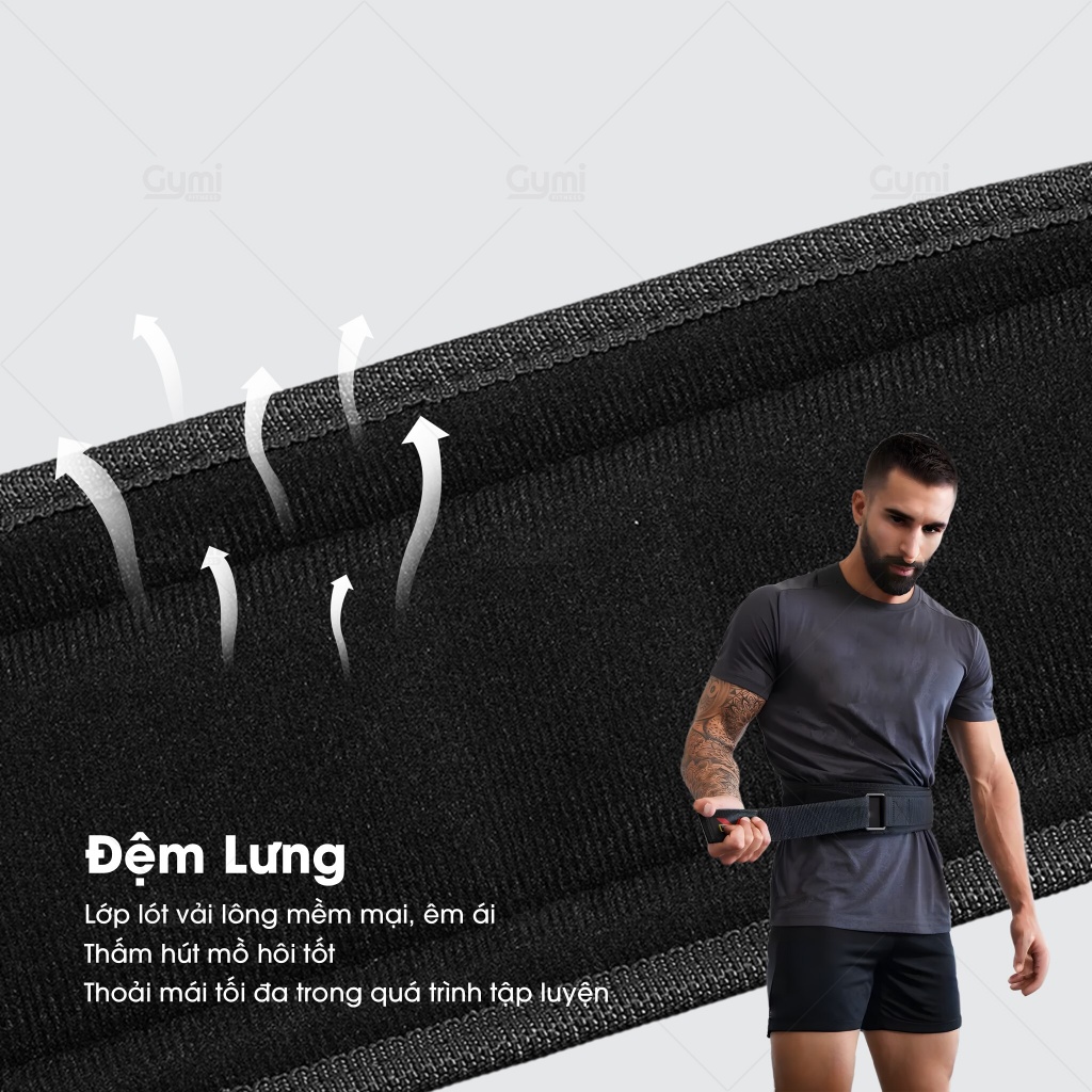 Đai Lưng Mềm Tập Gym Valeo, Phụ Kiện Thể Thao - Đai Squat, Deadlift Chất Liệu Nylon Dày - DL-ValeoMem
