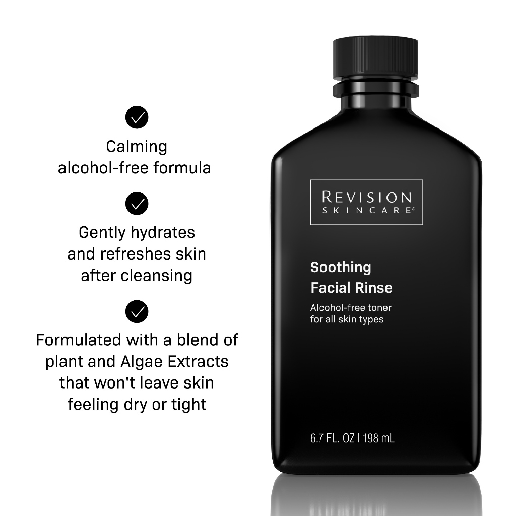 Nước Dưỡng Căng Mướt Và Cấp Ẩm Đa Tầng REVISION SKINCARE Toner Soothing Facial Rinse 198ml