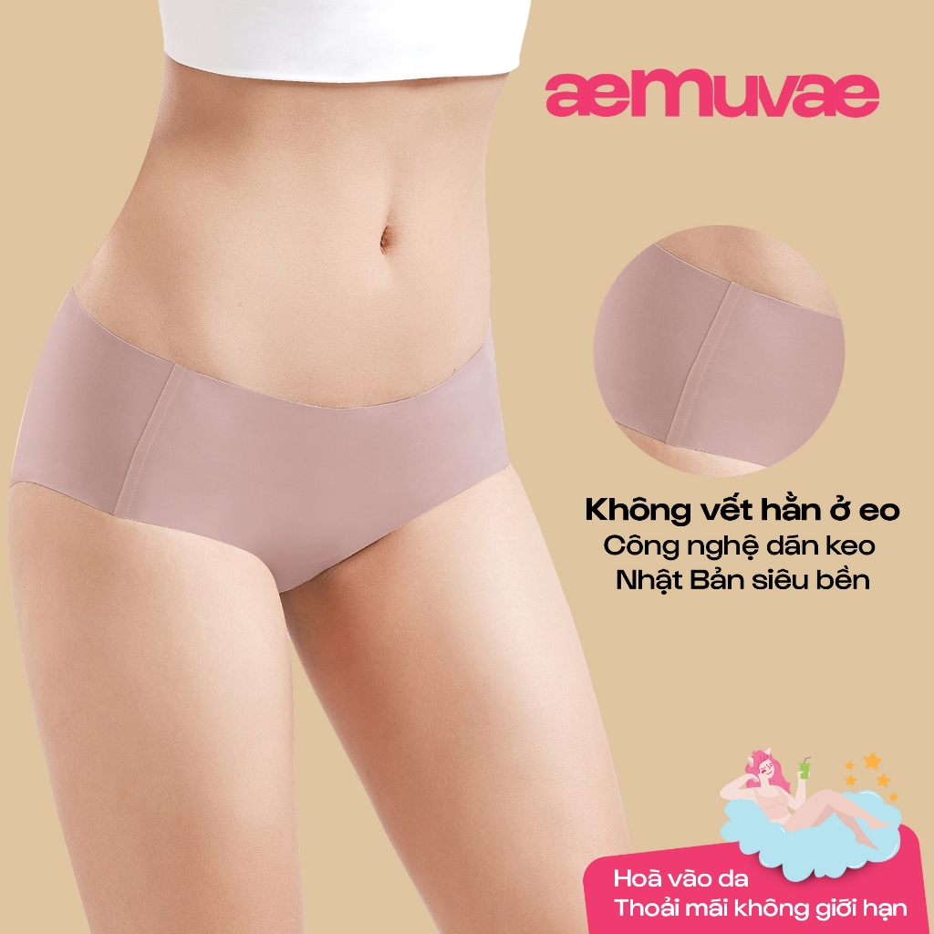 Quần lót không viền Easy Day, cạp thấp hipster, đàn hồi thoáng khí, hoà vào da - Muvae (aeMuvae)