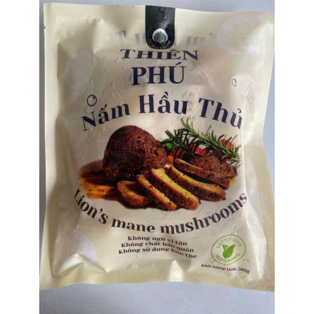 Nấm hầu thủ Thiên Phú sơ chế chay thường 500g (chỉ giao nội thành Hà Nội)