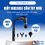 Máy mát xa cơ bắp cầm tay 2 trong 1, 9 tốc độ, 4 đầu thay thế, Giảm đau mô sâu, Pin sạc tiện lợi