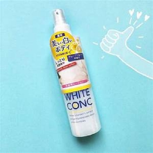 Xịt Dưỡng Trắng Sáng Da Toàn Thân White Conc Body Lotion C II (Chai Xịt 245ml)
