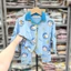 Bộ Pijama Chất Thun Lạnh In Họa Tiết Hoạt Hình Dể Thương Cho Bé Trai -Bé Gái