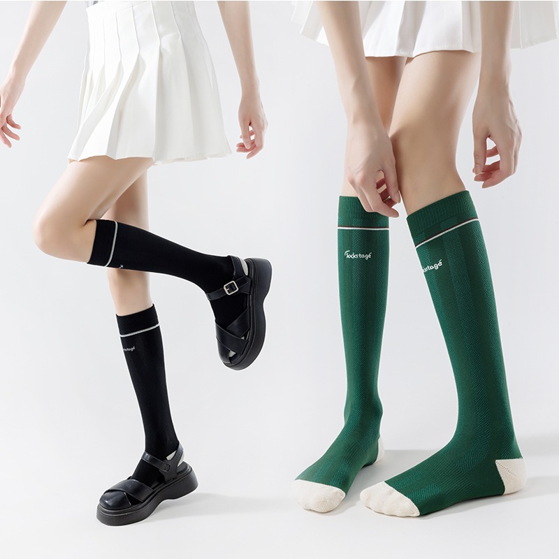 Vớ Tất nữ siêu cao cổ chữ SOCKSTAGE phong cách dễ thương, xinh xắn