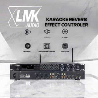 Vang Cơ LMK audio K-8 Chuyên Nghiệp Effect Mượt Mà, Điều Chỉnh Âm Sắc (Bass - Mid - Treble) Riêng Biệt Cho Mic Echo