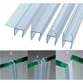 250cm Thanh Nẹp (Ron) Gioăng nhựa / chắn nước, chắn bụi, chặn hơi máy lạnh, chống va đập dùng cho kính 10mm-12mm