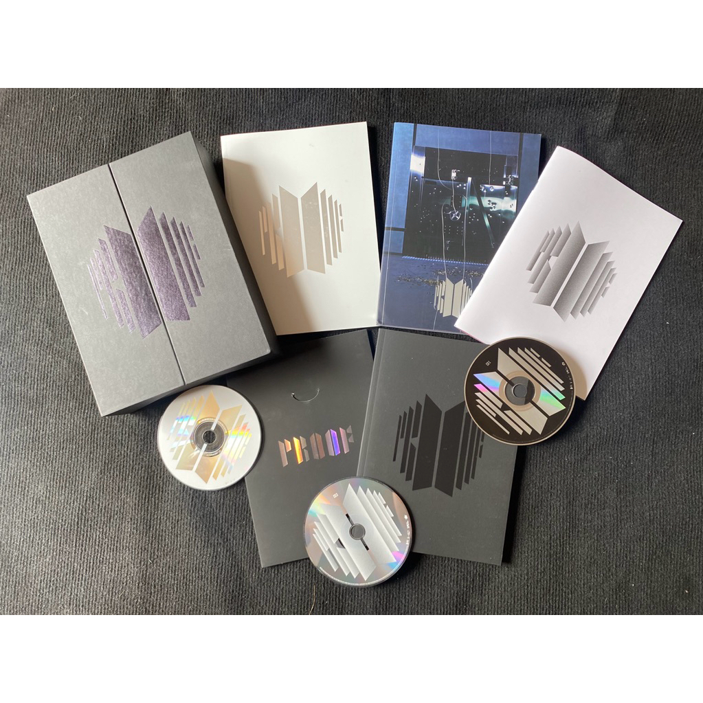 BTs Album Proof đã khui seal gồm 3 cd và photobook như hình | Shopee ...
