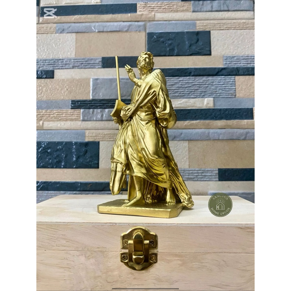 Thánh Giacobe Nhỏ Tông Đồ 15cm I Tượng Công Giáo Vẽ Tay Cao Cấp.