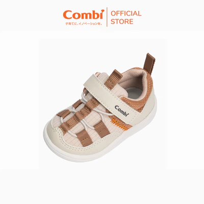 Giày Combi S-Go – Hỗ trợ phát triển bàn chân C2501 màu kaki