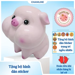 Heo Đất Lợn Đất Heo Má Phính lỗ tròn cute bánh bèo đáng yêu Ống heo tiết kiệm tiền,trang trí,quà tặng