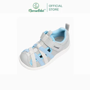 (MamanBébé chính hãng) Giày Combi S-Go – Hỗ trợ phát triển bàn chân A2501 màu ghi