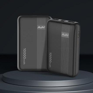 Pin sạc dự phòng Polymer 10000mAh AVA+ DS808A Đen hàng like new bảo hành 12 tháng
