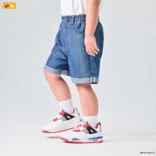 Quần Short Jeans Bé Gái YODY Nhỏ Gấp Gấu KCJS25S032