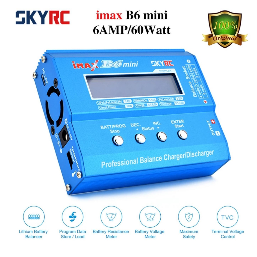 Bộ Sạc Đa Năng Imax B6 Mini Chính Hãng SKYRC | Shopee Việt Nam