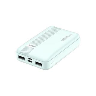 Pin sạc dự phòng Polymer 10000mAh AVA+ DS808A Xanh Mint like new mới 99 Bảo hành 12 tháng