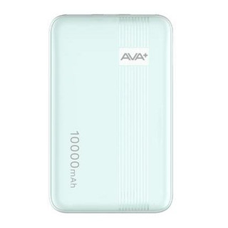 Pin sạc dự phòng Polymer 10000mAh AVA+ DS808A Xanh Mint like new mới 99 Bảo hành 12 tháng