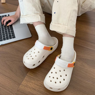 Dép sục nữ basic mẫu XIXITIAO đế cao 2cm trơn kiểu sandal quai hậu phối 2 màu dễ thương CS-63 Mita