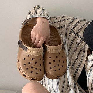Dép sục nữ basic mẫu XIXITIAO đế cao 2cm trơn kiểu sandal quai hậu phối 2 màu dễ thương CS-63 Mita