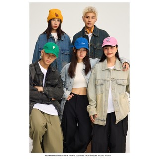 Áo Khoác Jeans Bò Denim Jacket Nam Nữ Avocado Unisex Hàn Quốc Bigsize Wash Đen xanh cao cấp