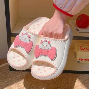 Dép nữ, dép bán mì hình mèo Disney cao 5cm xinh xắn đáng yêu