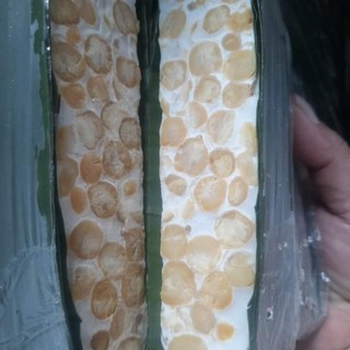 Hỏa tốc (Giá sỉ 5kg) TEMPEH ĐẬU GÀ QUẢNG CHÂN - GÓI LÁ CHUỐI - SỐ 1 - ĐẠM THAY THỊT, ĐẬU HŨ