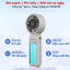 Quạt Tích Điện Cầm Tay Q-cooker Quạt sò lạnh cầm tay làm mát nhanh Pin 4000mAh 120 cấp độ siêu mạnh