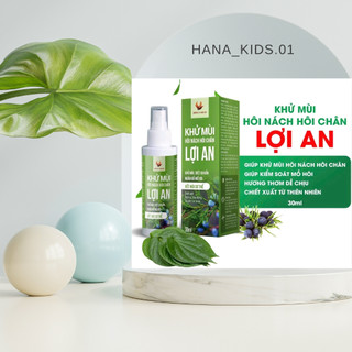 Thảo dược hôi nách hôi chân Lợi An giải pháp giúp đánh bay mùi hôi cơ thể, hết hôi nách, hàng chính hãng