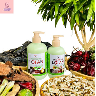 ComBo Dầu Gội, Dầu Xả Thảo Dược Ngăn Rụng Tóc, Kích Mọc Tóc Lợi An