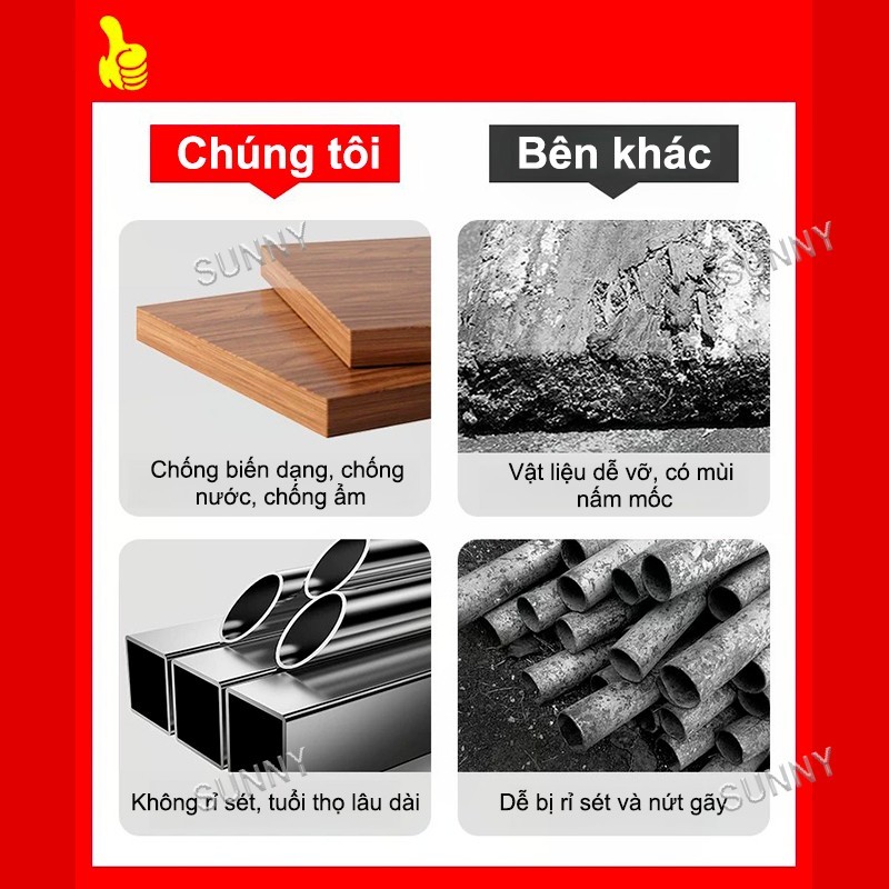 SUNNY Bàn góc sofa hình chữ G phong cách hiện đại nhỏ gọn tiện lợi đặt cạnh giường phòng khách