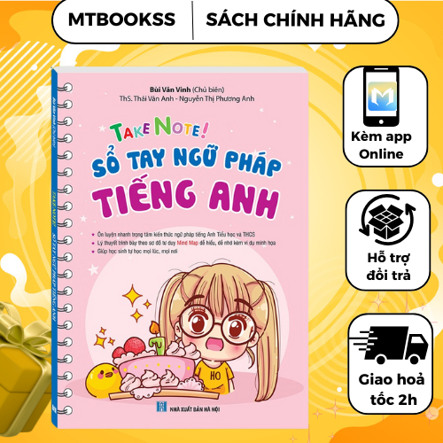 Sách - TAKE NOTE ! Sổ Tay Ngữ Pháp Tiếng Anh (mềm)