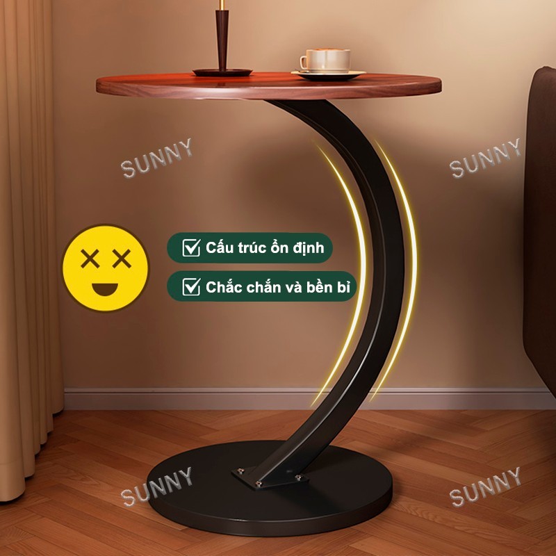 SUNNY Bàn góc sofa hình chữ G phong cách hiện đại nhỏ gọn tiện lợi đặt cạnh giường phòng khách