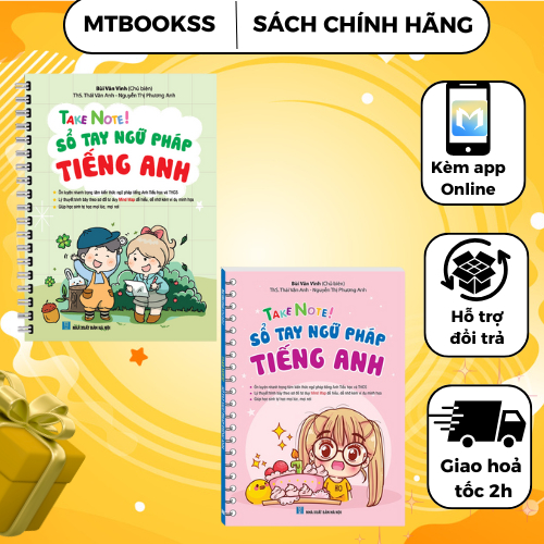 Sách - Take Note! Sổ Tay Ngữ Pháp Tiếng Anh
