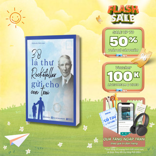 Sách - 38 Lá Thư Rockefeller Gửi Cho Con Trai - MCBooks Chính Hãng