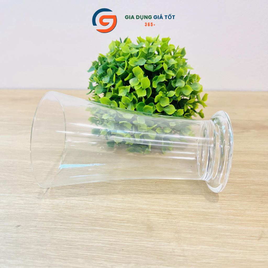 Ly nhựa trong suốt dáng cao Song Long -ly giả thủy tinh uống bia, nước ép, sinh tố
