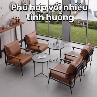 Panda ghế sofa 1-3 người vải công nghệ chống thấm nước mềm mại phòng khách học tập văn phòng