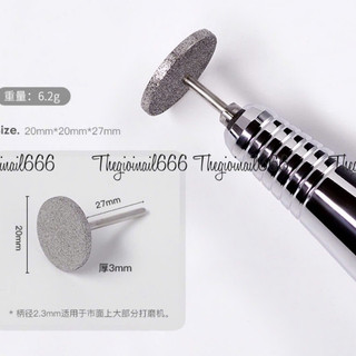 Dụng Cụ Mài Cắt Móng Combo 1 Đầu + 5 Nhám – Cho Nail Gel, Bột, Móng Tay Chân
