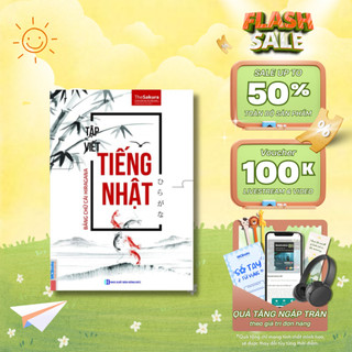 Sách - Tập viết tiếng Nhật: Bảng chữ cái Hiragana - Mcbooks Chính Hãng