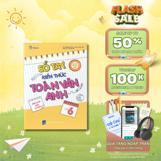 Sách - Sổ tay kiến thức Toán – Văn – Anh Lớp 6 - MCBooks Chính Hãng