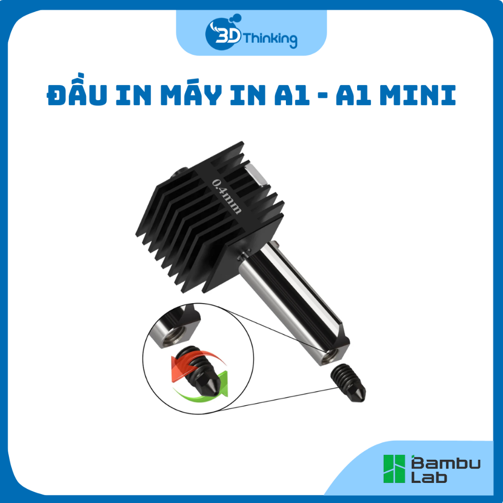 Đầu In Máy In 3D Bambu Lab A1 Series / H2 Series / P2S / X2D Chính Hãng | BigBuy360 - bigbuy360.vn
