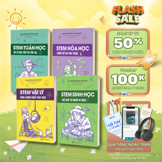 Sách - STEM Dành Cho Học Sinh - Phát Triển Tư Duy Logic, Khám Phá Khoa Học - MCBooks Chính Hãng