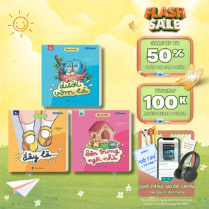 Sách - Combo Đọc và chơi - Cho trẻ từ 2 tuổi - Lẻ/ combo Tùy Chọn - MCBooks Chính Hãng